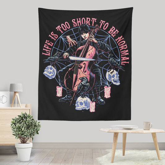 Life is Too Short - Wall Tapestry