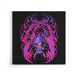 Light Against the Demon King - Canvas Print