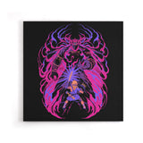 Light Against the Demon King - Canvas Print