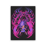 Light Against the Demon King - Canvas Print