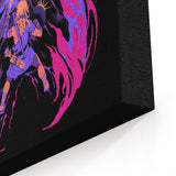 Light Against the Demon King - Canvas Print