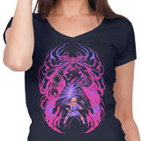 Light Against the Demon King - Women's V-Neck