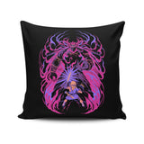 Light Against the Demon King - Throw Pillow