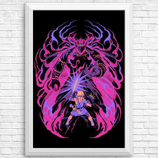 Light Against the Demon King - Posters & Prints