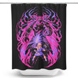 Light Against the Demon King - Shower Curtain