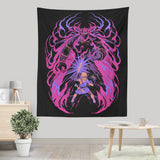Light Against the Demon King - Wall Tapestry
