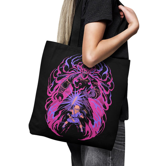 Light Against the Demon King - Tote Bag
