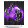 Light and Darkness Orb - Shower Curtain