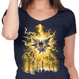 Lightning Storm - Women's V-Neck