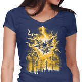 Lightning Storm - Women's V-Neck