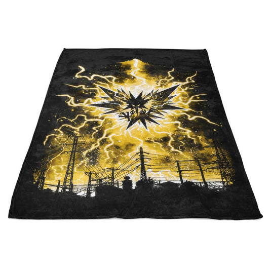 Lightning Storm - Fleece Blanket
