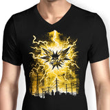 Lightning Storm - Men's V-Neck