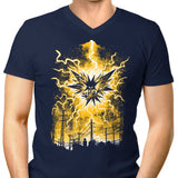 Lightning Storm - Men's V-Neck