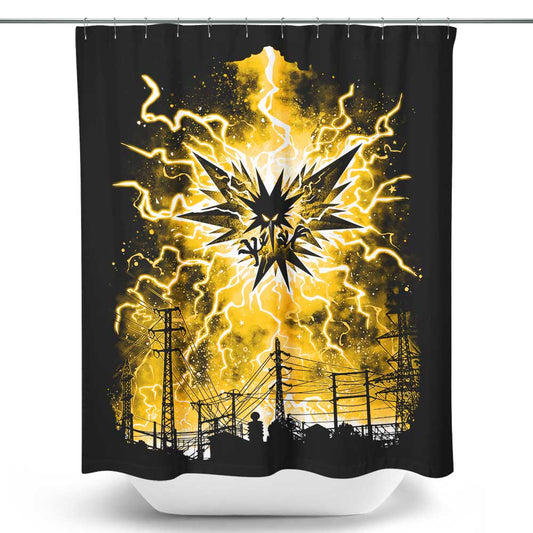 Lightning Storm - Shower Curtain