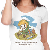 Link is Dead - Women's V-Neck