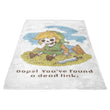 Link is Dead - Fleece Blanket