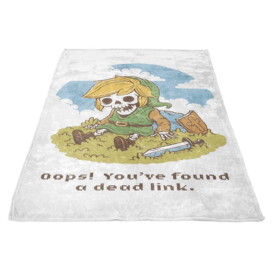 Link is Dead - Fleece Blanket