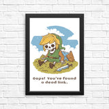 Link is Dead - Posters & Prints
