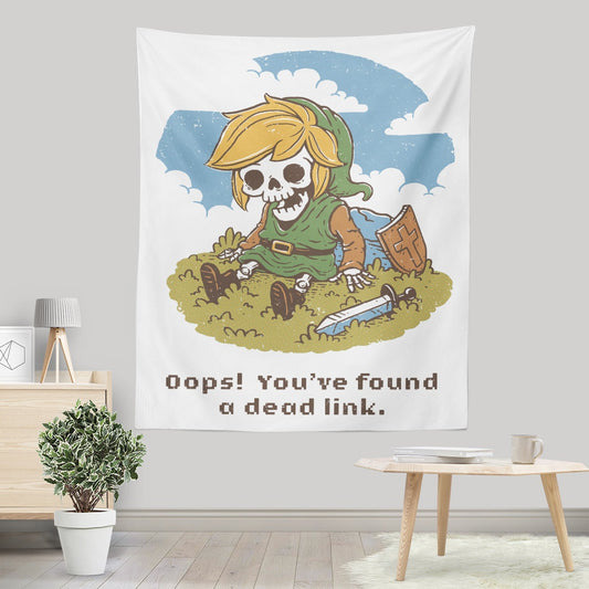 Link is Dead - Wall Tapestry