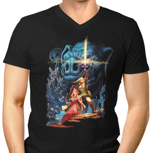 Link Wars - Men's V-Neck