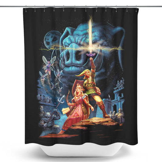 Link Wars - Shower Curtain