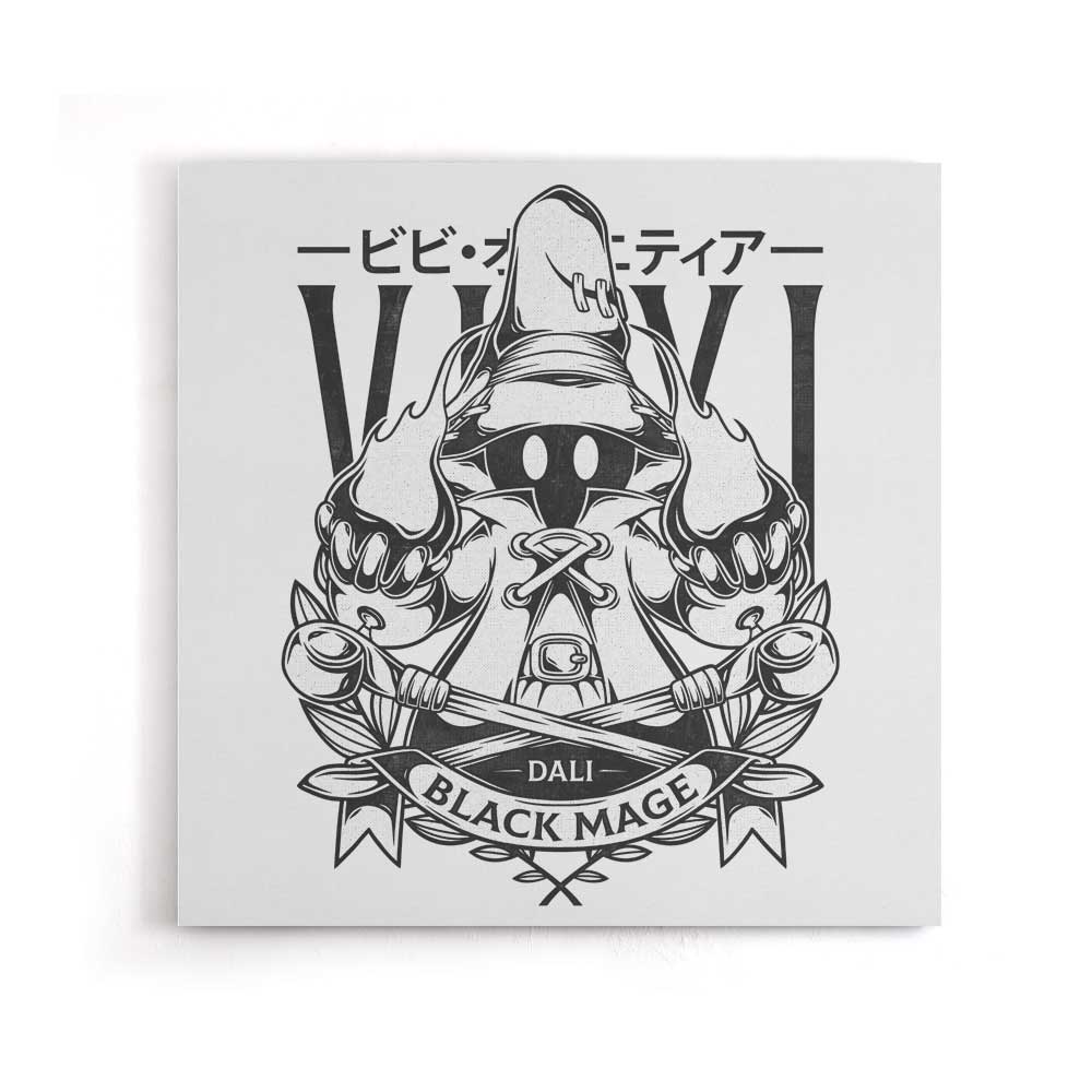 Little Black Magic - Canvas Print