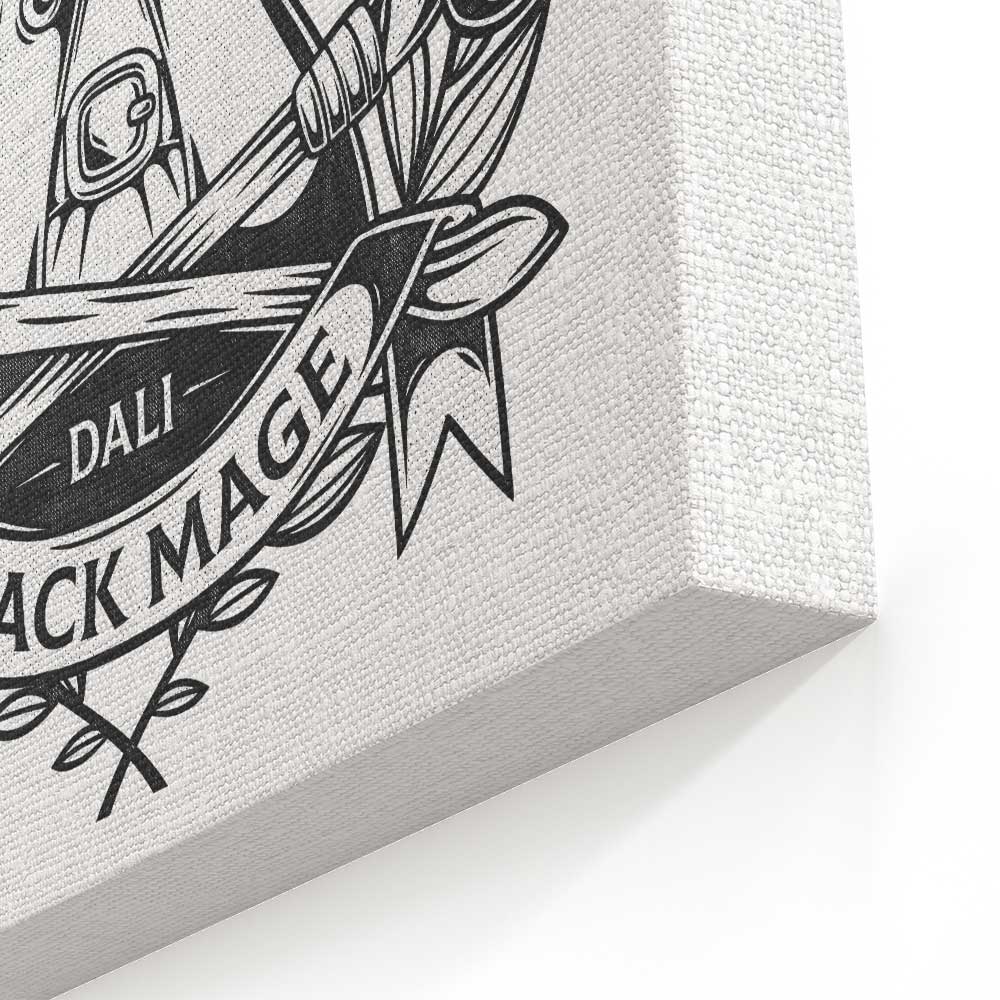 Little Black Magic - Canvas Print