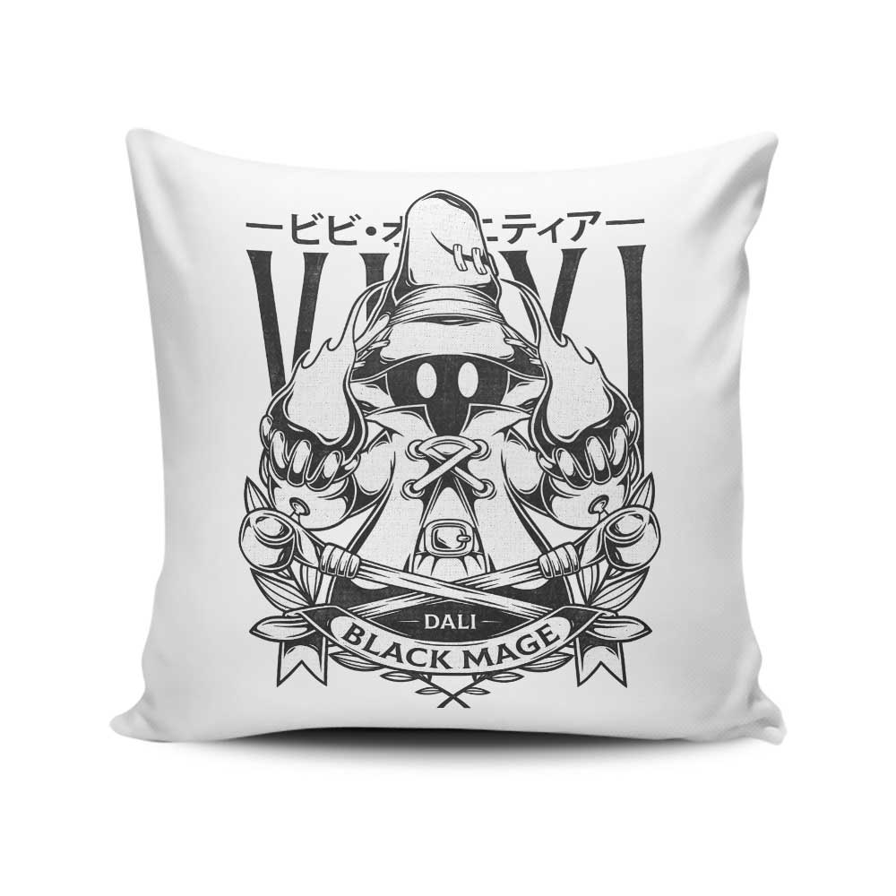 Little Black Magic - Throw Pillow