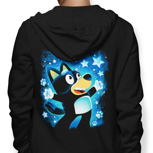 Little Blue Dog - Hoodie