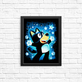 Little Blue Dog - Posters & Prints