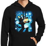 Little Blue Dog - Hoodie