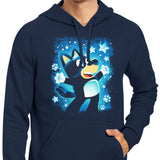 Little Blue Dog - Hoodie