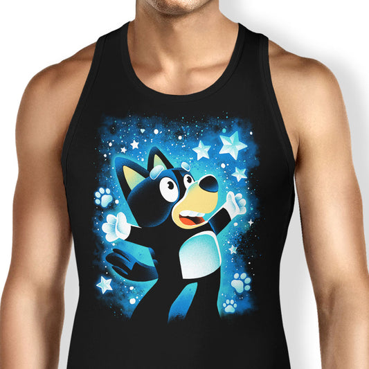 Little Blue Dog - Tank Top
