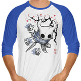 Little Ghost - 3/4 Sleeve Raglan T-Shirt