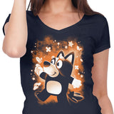 Little Sister Dog - Women's V-Neck