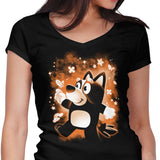 Little Sister Dog - Women's V-Neck