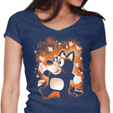 Little Sister Dog - Women's V-Neck