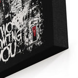 Lock Your Door - Canvas Print