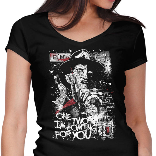 Lock Your Door - Women's V-Neck
