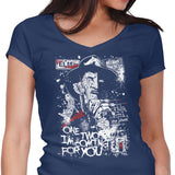 Lock Your Door - Women's V-Neck