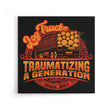 Log Truck Trauma - Canvas Print