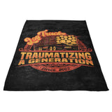 Log Truck Trauma - Fleece Blanket