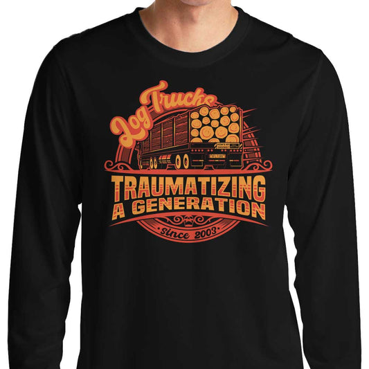 Log Truck Trauma - Long Sleeve T-Shirt