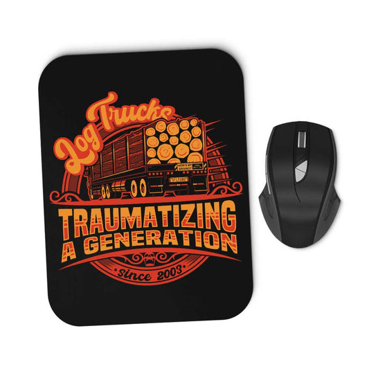 Log Truck Trauma - Mousepad