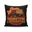 Log Truck Trauma - Throw Pillow