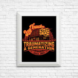 Log Truck Trauma - Posters & Prints