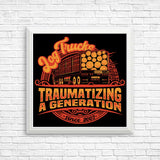 Log Truck Trauma - Posters & Prints