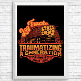 Log Truck Trauma - Posters & Prints
