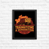 Log Truck Trauma - Posters & Prints