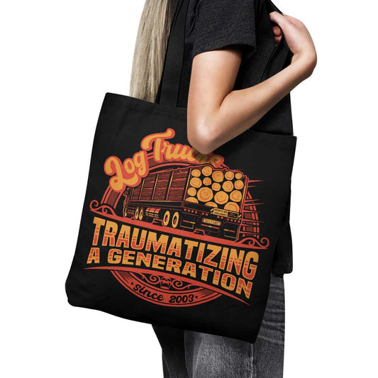 Log Truck Trauma - Tote Bag